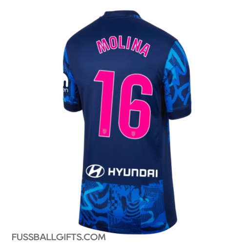 Atletico Madrid Nahuel Molina #16 Fußballbekleidung 3rd trikot Damen 2024-25 Kurzarm